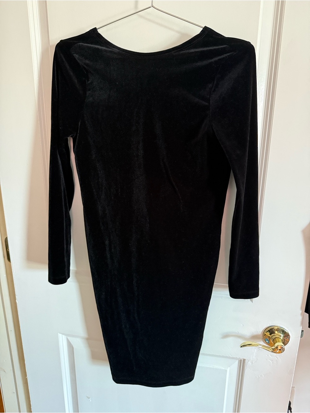 ASOS Black Velvet Dress